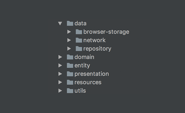 Data layer에 자리한 BrowserStorage(LocalStorage)