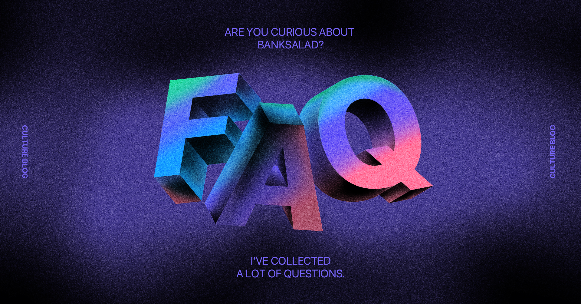 뱅크샐러드 채용, 무엇이든 물어보세요