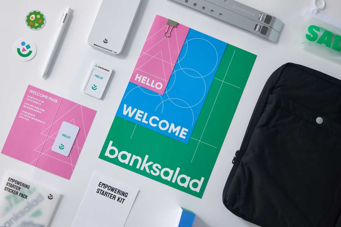 뱅크샐러드의 첫 웰컴키트 제작기